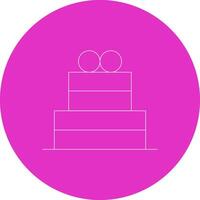 Cake Creative Icon Design vector