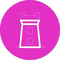 Tower Creative Icon Design vector