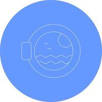 Porthole Creative Icon Design vector