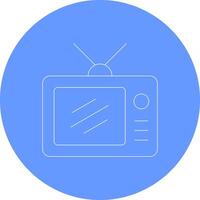 Tv Creative Icon Design vector