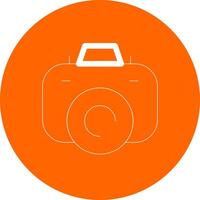 Camera Creative Icon Design vector