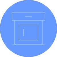 Cabinet Creative Icon Design vector