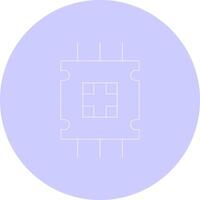 Processor Creative Icon Design vector