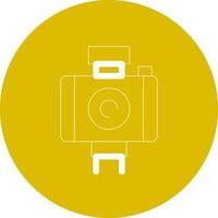 Camera Creative Icon Design vector