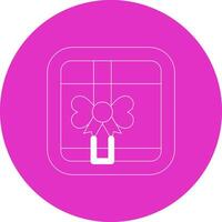 Gift Box Creative Icon Design vector