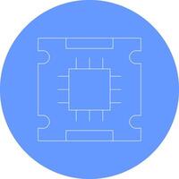 Processor Creative Icon Design vector