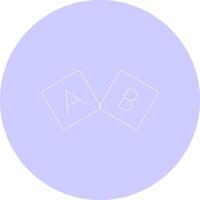 Abc Block Creative Icon Design vector