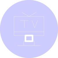 Tv Creative Icon Design vector