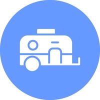 Caravan Creative Icon Design vector