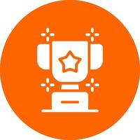 Trophy Creative Icon Design vector