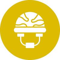 Helmet Creative Icon Design vector