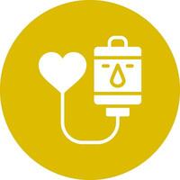 Blood Donation Creative Icon Design vector