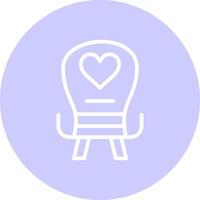 Chair Creative Icon Design vector