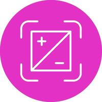 Exposure Creative Icon Design vector
