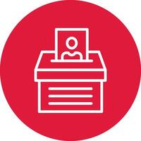 Ballot Creative Icon Design vector