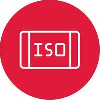 Iso Creative Icon Design vector