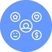 Customer Service Creative Icon Design vector