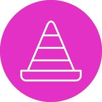 Cone Creative Icon Design vector