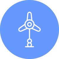 Windmill Creative Icon Design vector