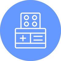 Patch Creative Icon Design vector