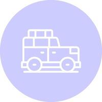 Suv Creative Icon Design vector