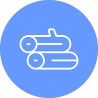 Log Creative Icon Design vector