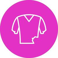 Tshirt Creative Icon Design vector