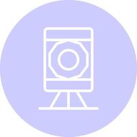 Theodolite Creative Icon Design vector