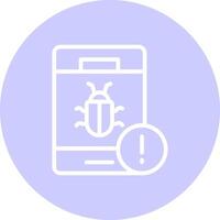 Bug Creative Icon Design vector