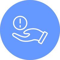 Risk Creative Icon Design vector