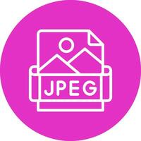 diseño de icono creativo jpeg vector