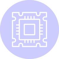 Processor Creative Icon Design vector