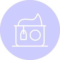 Line Circle Multicolor Design vector