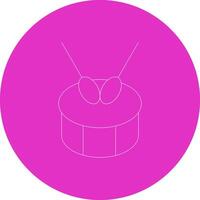 Drum Creative Icon Design vector