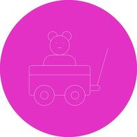 Cart Creative Icon Design vector