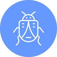 Bug Creative Icon Design vector