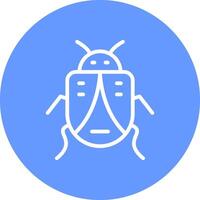 Bug Creative Icon Design vector