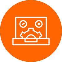 QA Testing Creative Icon Design vector