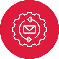 Marketing Automation Creative Icon Design vector