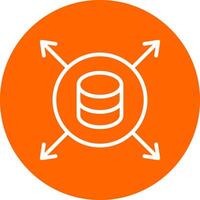 Data Driven Creative Icon Design vector