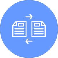 Files Exchange Creative Icon Design vector