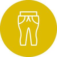 sudor pantalones creativo icono diseño vector