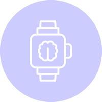 inteligente reloj creativo icono diseño vector