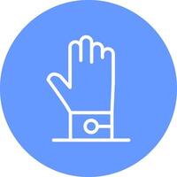 Glove Creative Icon Design vector