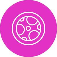 Full Moon Creative Icon Design vector