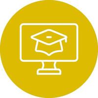 E-Learning Creative Icon Design vector