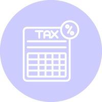 Tax Benefits Creative Icon Design vector