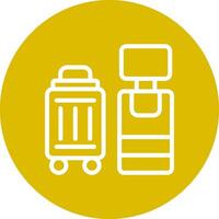 Self Check In Creative Icon Design vector