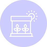 Hydroponic Technology Creative Icon Design vector