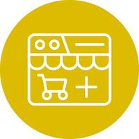 Medical Ecommerce Creative Icon Design vector